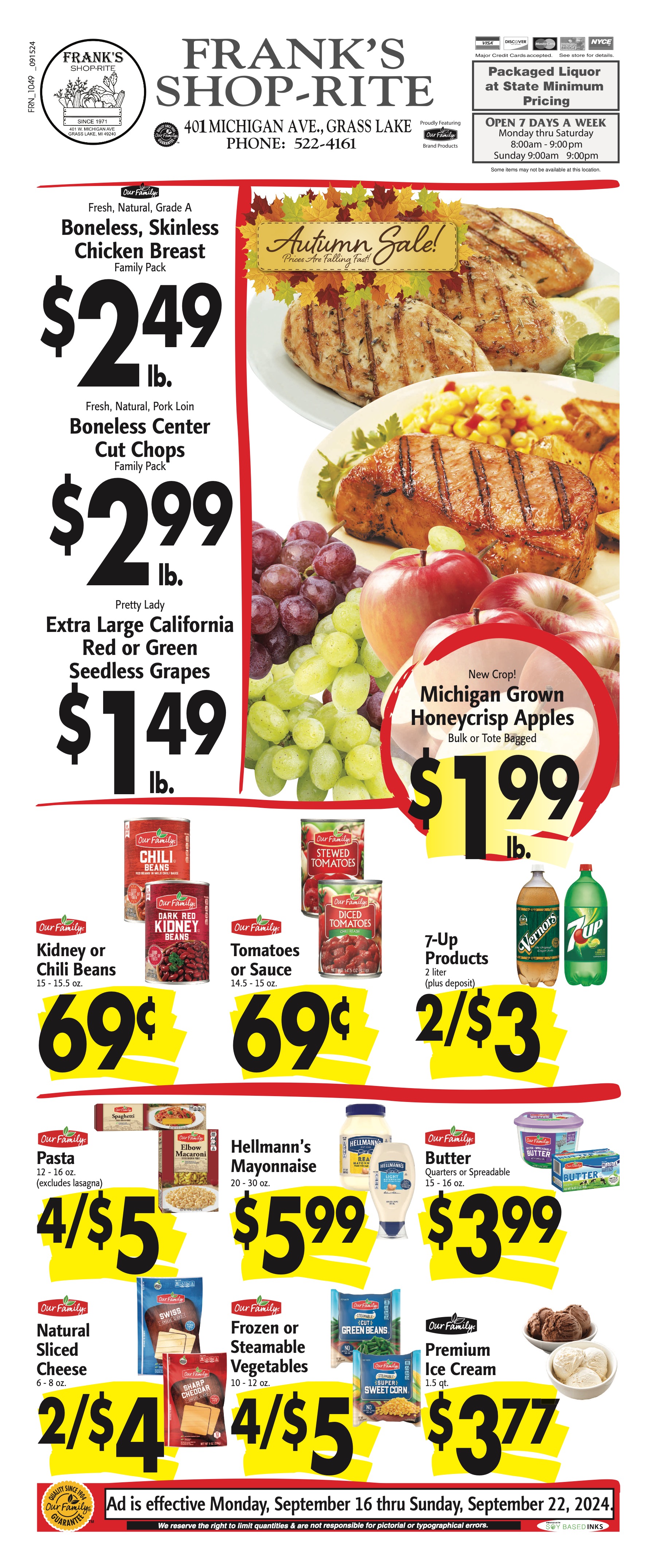 Weekly ad circular Frank's Shop-Rite